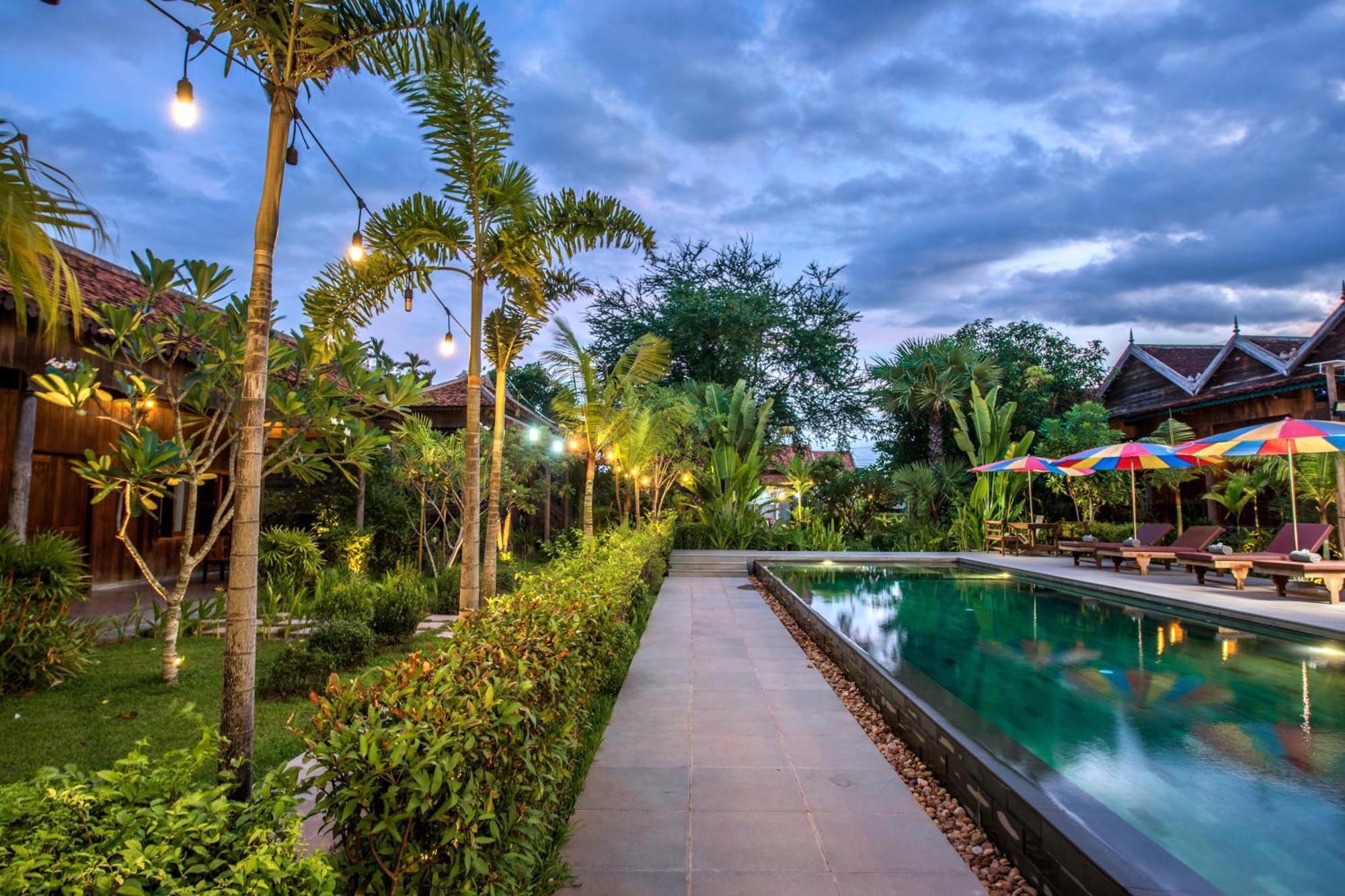 Phum Khmer Lodge - Village Cambodian Eco-Lodge Siem Reap Zewnętrze zdjęcie