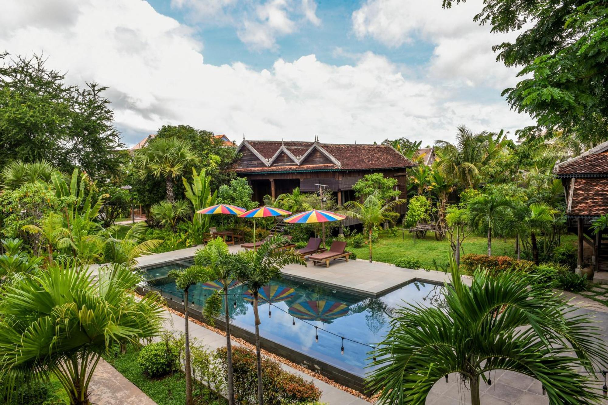 Phum Khmer Lodge - Village Cambodian Eco-Lodge Siem Reap Zewnętrze zdjęcie
