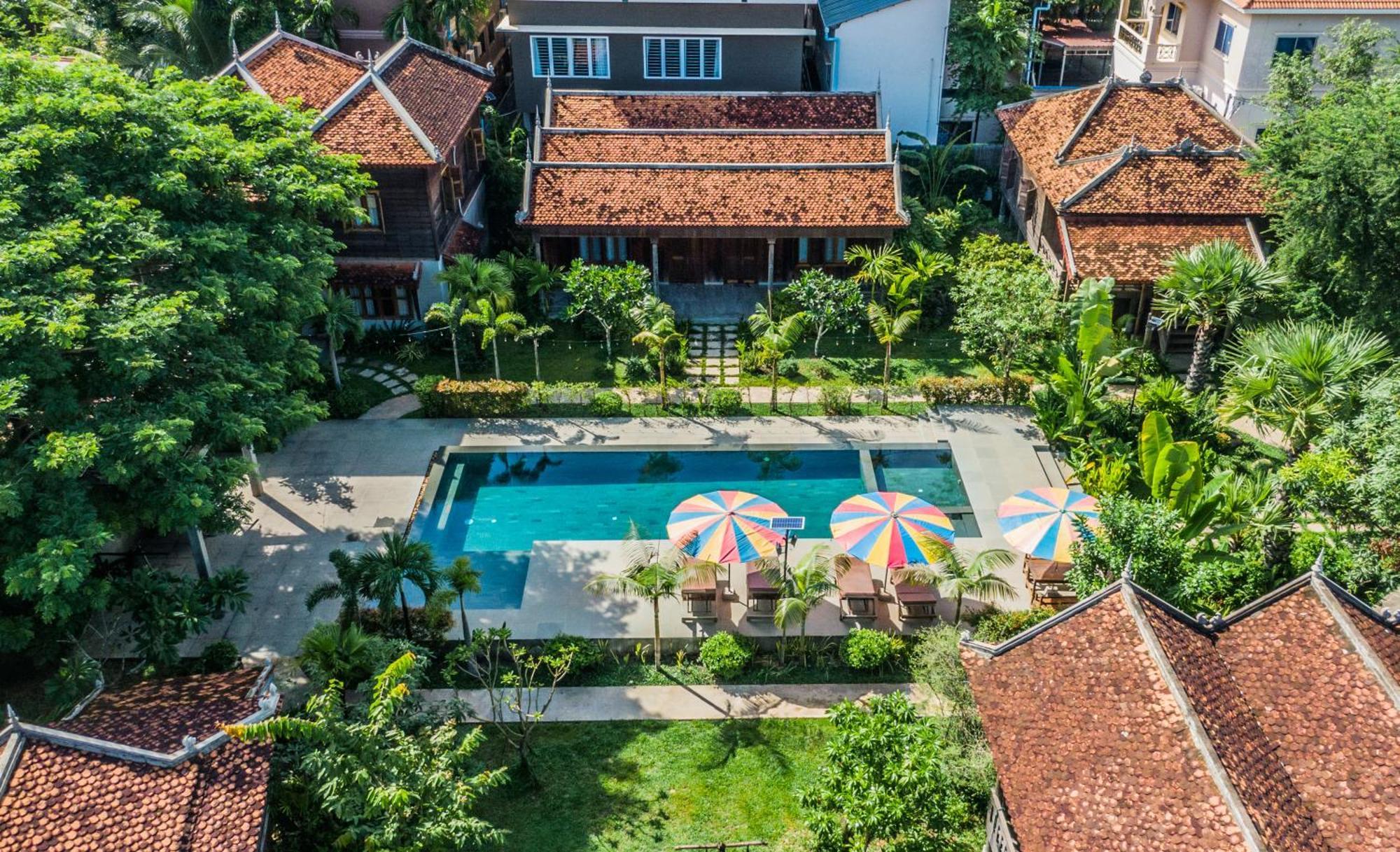 Phum Khmer Lodge - Village Cambodian Eco-Lodge Siem Reap Zewnętrze zdjęcie